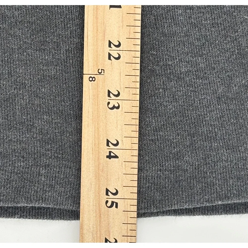 Polo Ralph Lauren Quarter Zip Pullover Sweater Mens Large Gray Estate Rib Knit